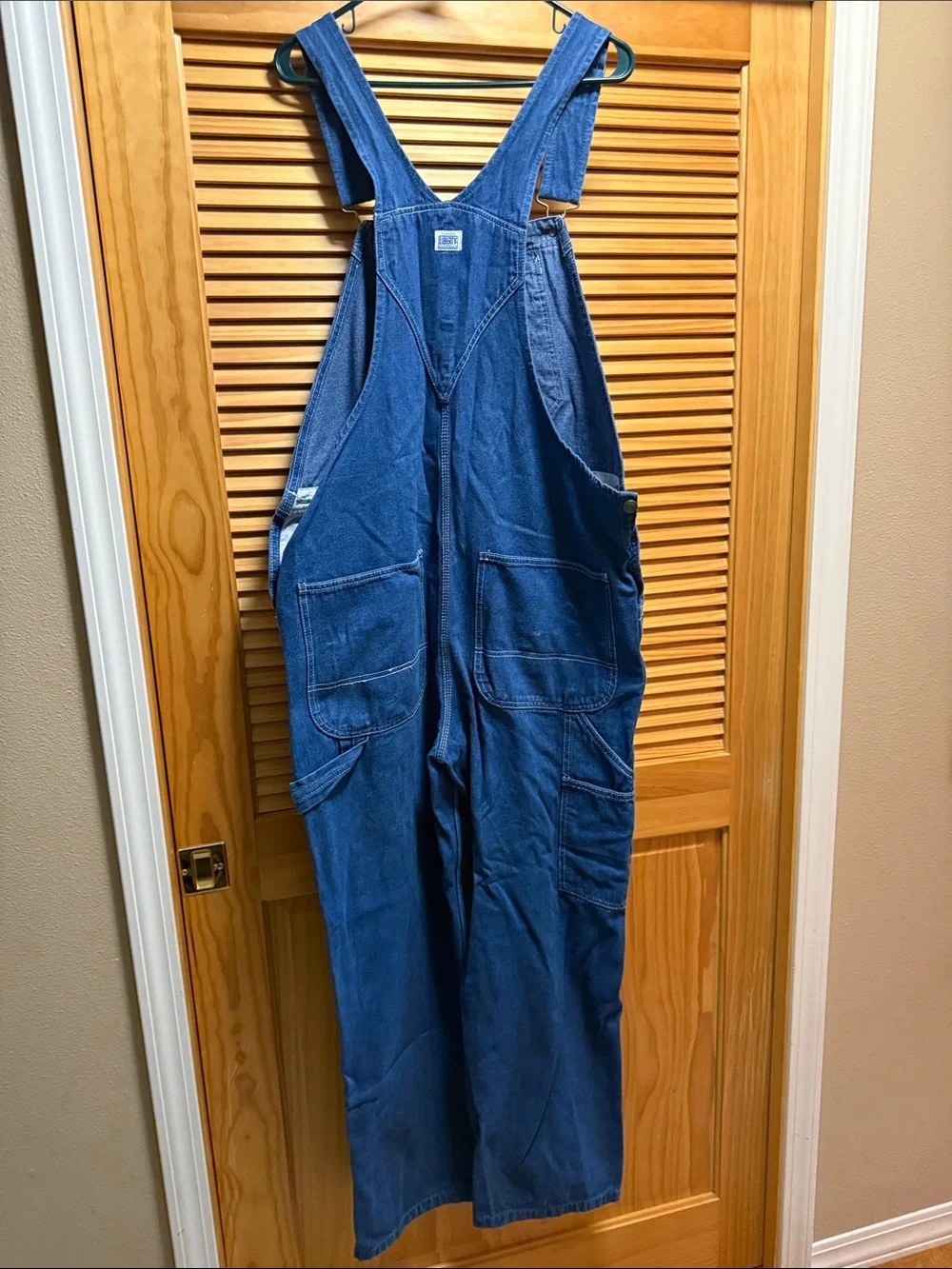 Liberty Classic Blue Denim Overalls 40x32”